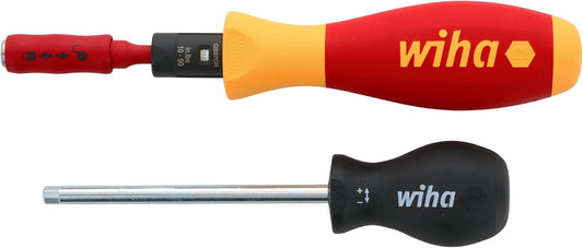 Wiha 28751 Insulated TorqueVario-S Handle 10-50 In/lbs with SlimLine Blade Holder