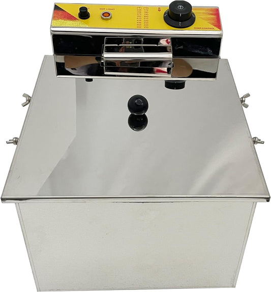 12L Cheese Hot Dog Sticks Fryer Electric Deep Hot Corn Dog Fryer Machine Stainless Steel Multifunctional Fryer 110V 2KW