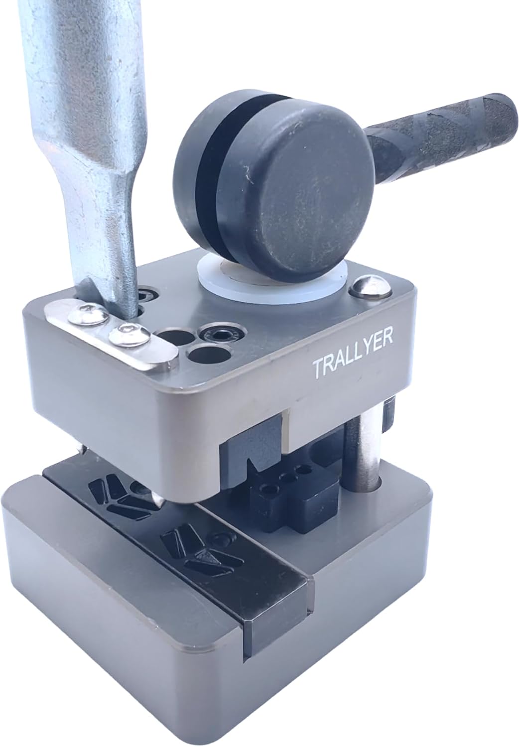 Conveyor belt 2" staple fastener installation tool for model RS62 RS125 RS187 MR1S MR2S MR3S staple lacing,full body metal staple fastener tool set TRALLYER