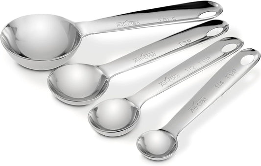 All-Clad 59918 Stainless Steel Measuring Spoon Set