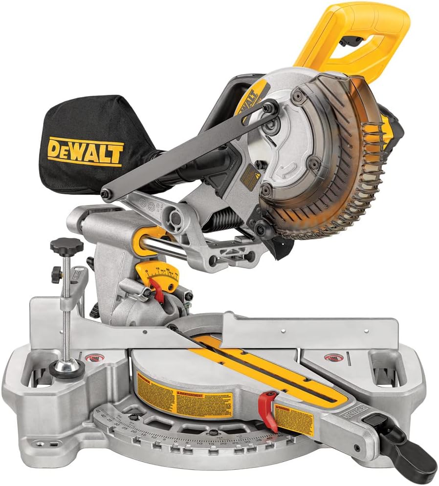 DEWALT 20V MAX* 7-1\/4-Inch Miter Saw, Cordless (DCS361M1)