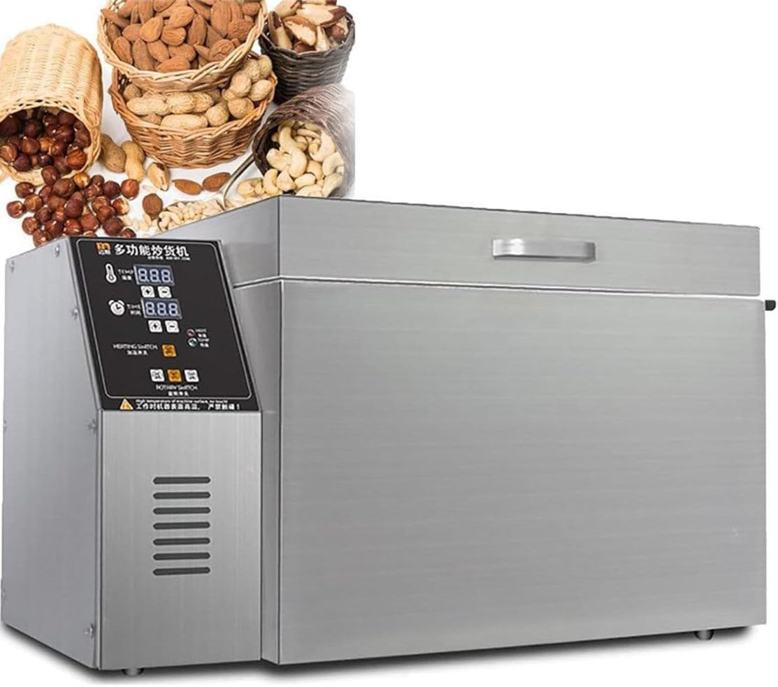 Coffee Bean Roaster,Electric Nut Roasting Machine w/Stainless Steel Heating Tube,Adjustable Temperature and Even Baking,7min Quickly Heating (Type5)