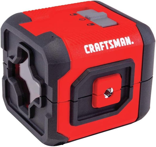 CRAFTSMAN Laser Level Tool, Green, Cross Line (CMHT77630)