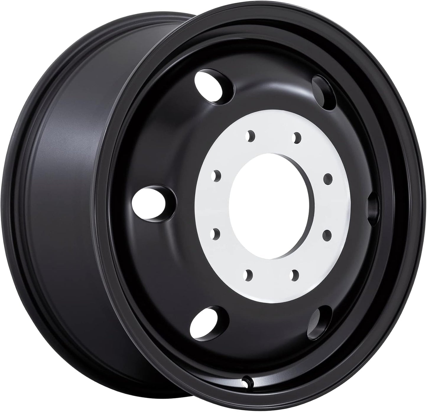 XD Wheels Xd Inner Rear Dually Satin Black Wheel with Alloy Steel (20 x 8.25 inches /8 x 121 mm, 115 mm Offset)