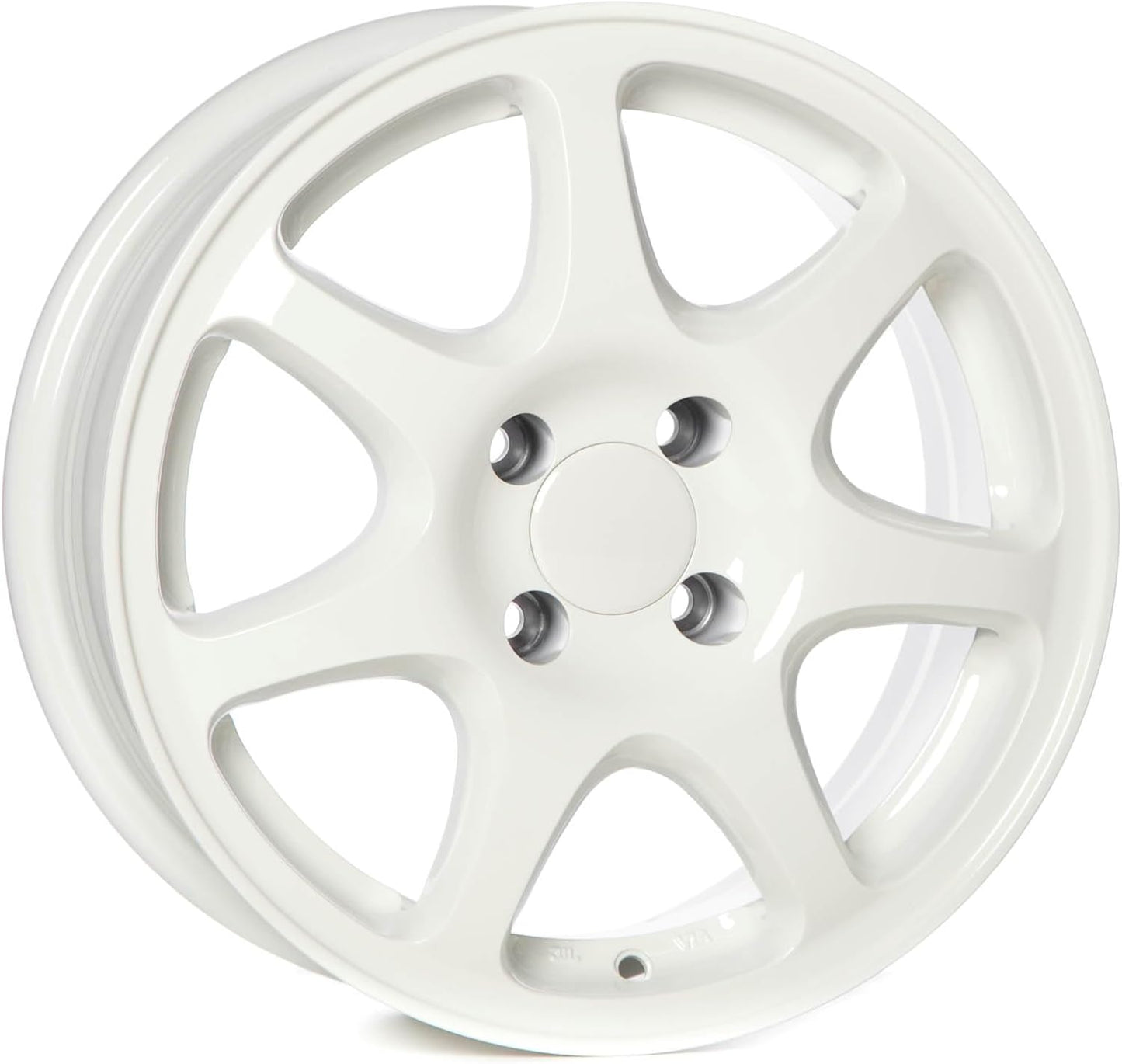 Circuit Performance CP42 15x7 Gloss Championship White 4x100 +35mm Wheels USDM ITR Integra Type R Style