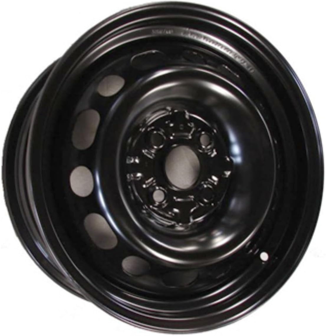 15" 15x6" Reconditioned Factory OEM Black Steel Wheel Rim for Mazda 2 2011-2014 | 64938