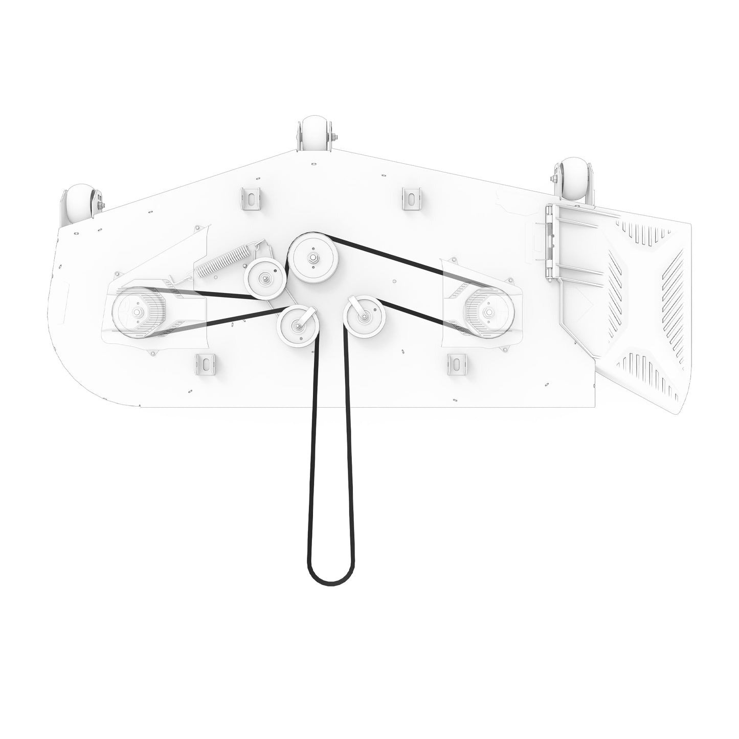 Ariens 60-in Deck Belt for Zero-turn Mowers 70733700