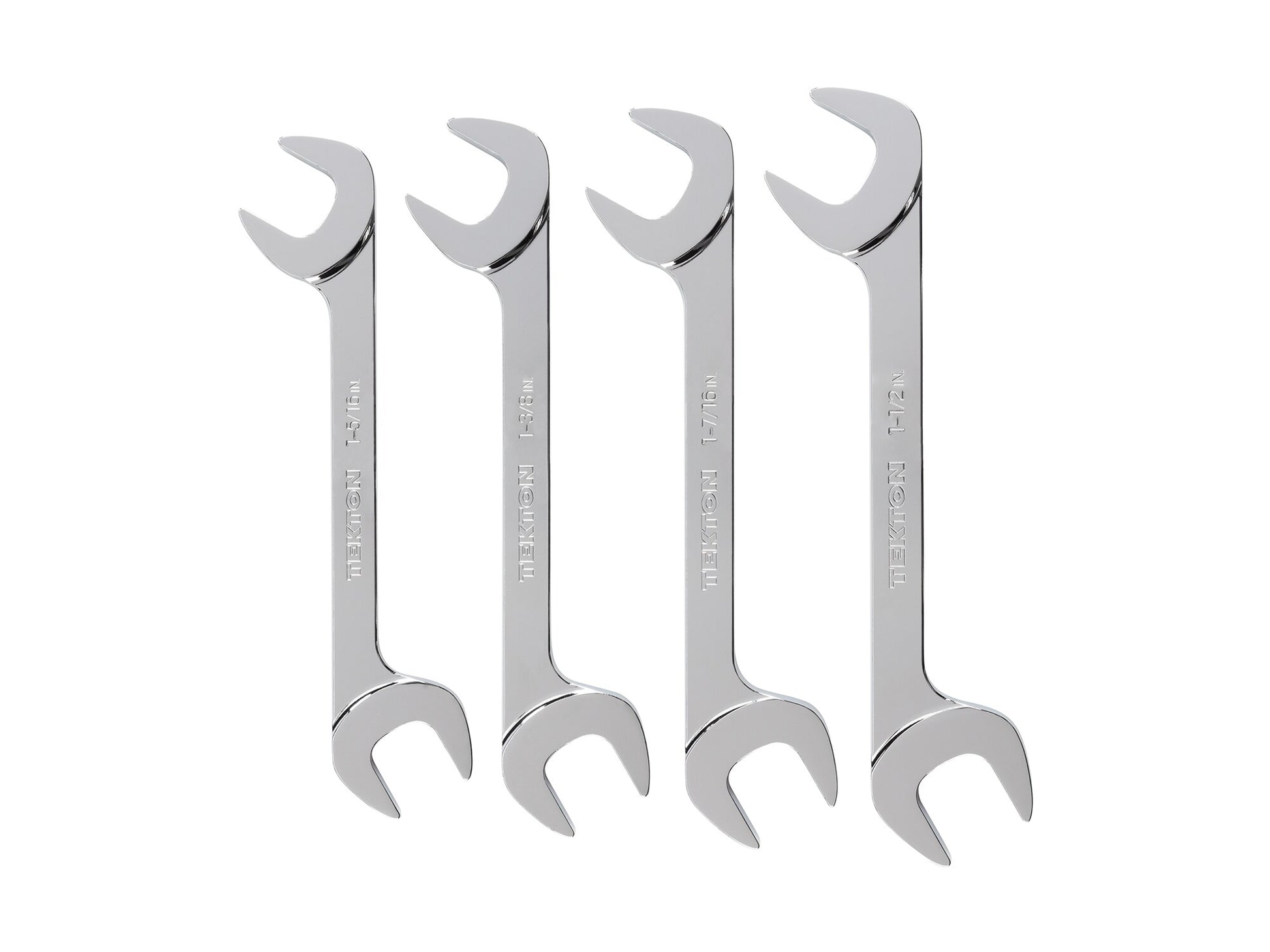 TEKTON 4-Piece Set (Sae) Angle Open End Wrench WAE90103