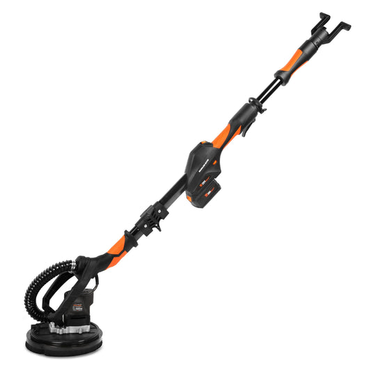 WEN 20-Volt Brushless Cordless Disc Sander with Dust Management (Battery Included) 20409