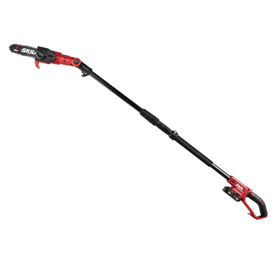 SKIL PWR CORE 20-volt 8-in 2 Ah Battery Pole Saw (Battery and Charger Included) PS4563B-10