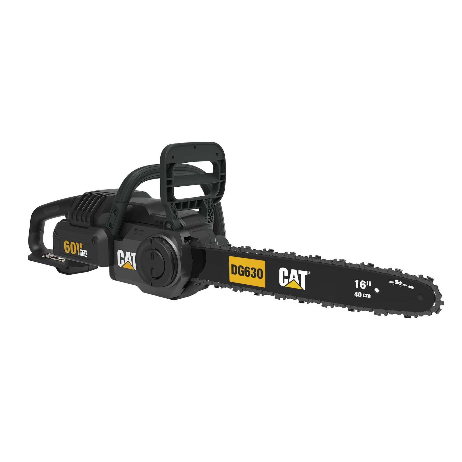 CAT 60-volt Max 16-in Brushless 2.5 Ah Chainsaw (Battery and Charger Included) DG630