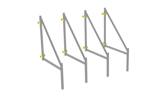 Build Frames Steel 35-in Outrigger For Scaffolding 4-Pack CORP4+02+BFL