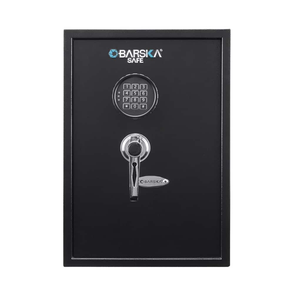 Barska - 1.45 Cu. Ft. Safe with Electronic Keypad Lock - Black