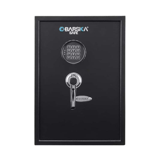 Barska - 1.45 Cu. Ft. Safe with Electronic Keypad Lock - Black