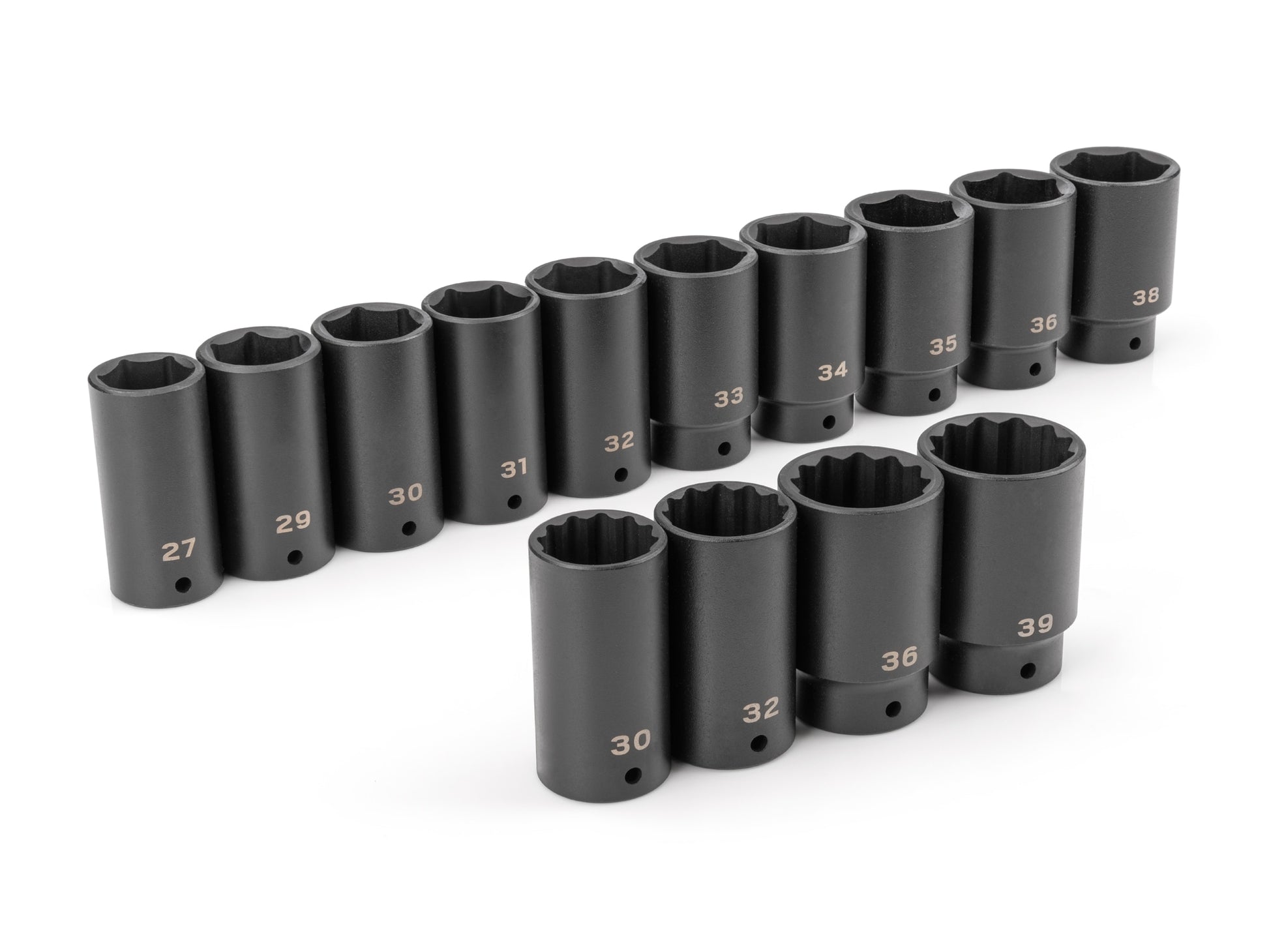 TEKTON 14-Piece Metric 1/2-in Drive Set 6-point Impact Socket Set SID92002