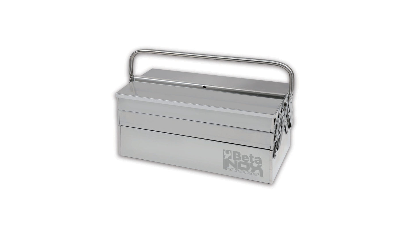 Beta C20 17.72-in W x 8.27-in H x 7.87-in D Silver Steel Tool Box 21203001