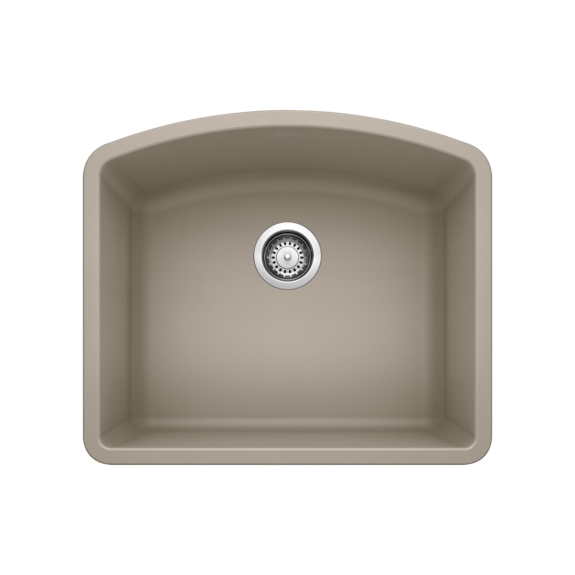 BLANCO Diamond Silgranit Undermount 24-in x 20.8-in Granite Single bowl Kitchen Sink