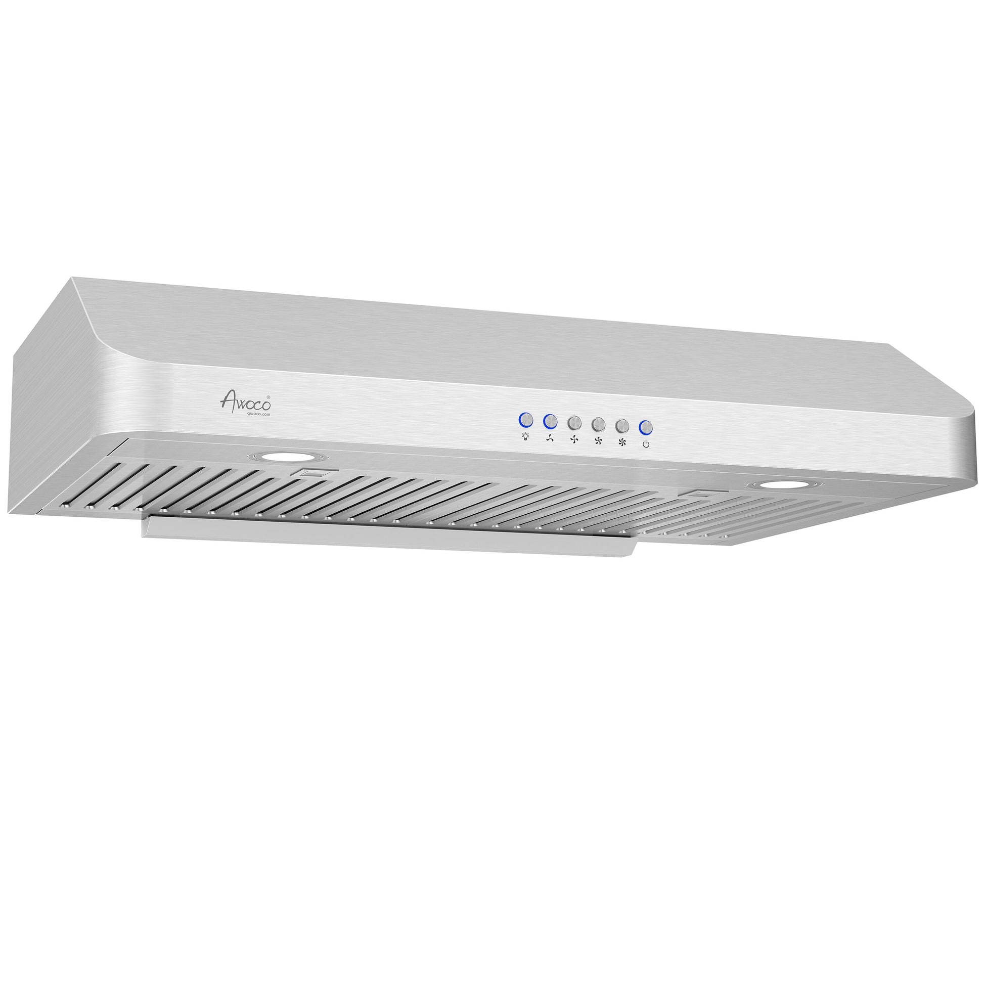 Awoco 30 inch Ducted 900-CFM Stainless Steel Under Cabinet Range Hood