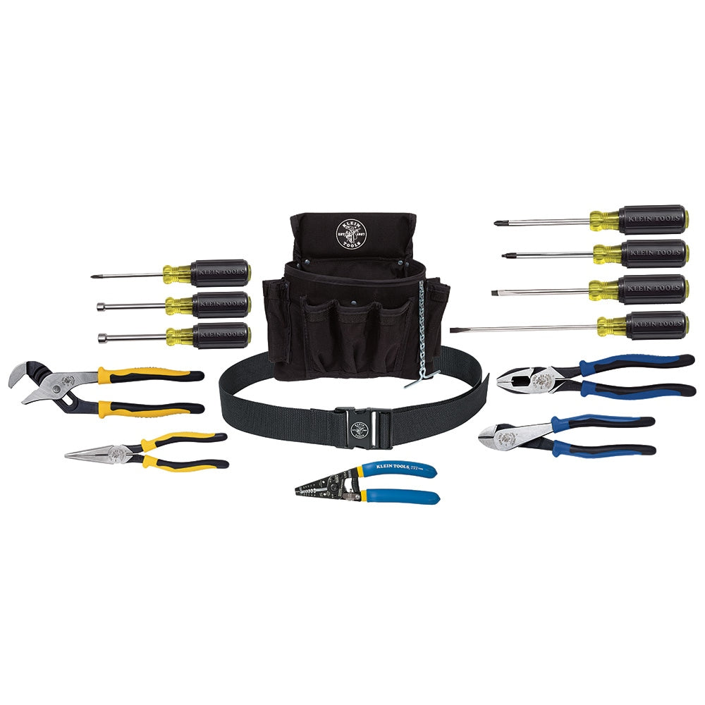 Klein Tools Electrical Apprentice Tool Set 14-Piece Household Tool Set 92914