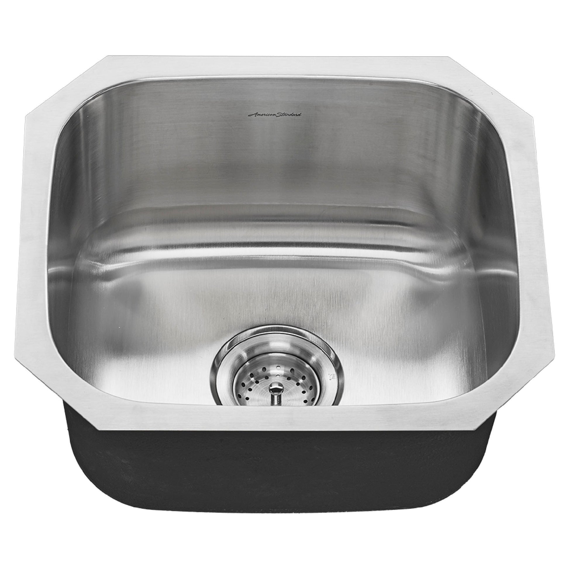 American Standard Undermount 17.875-in x 16-in Stainless steel Single bowl 18 -Gauge Kitchen Sink