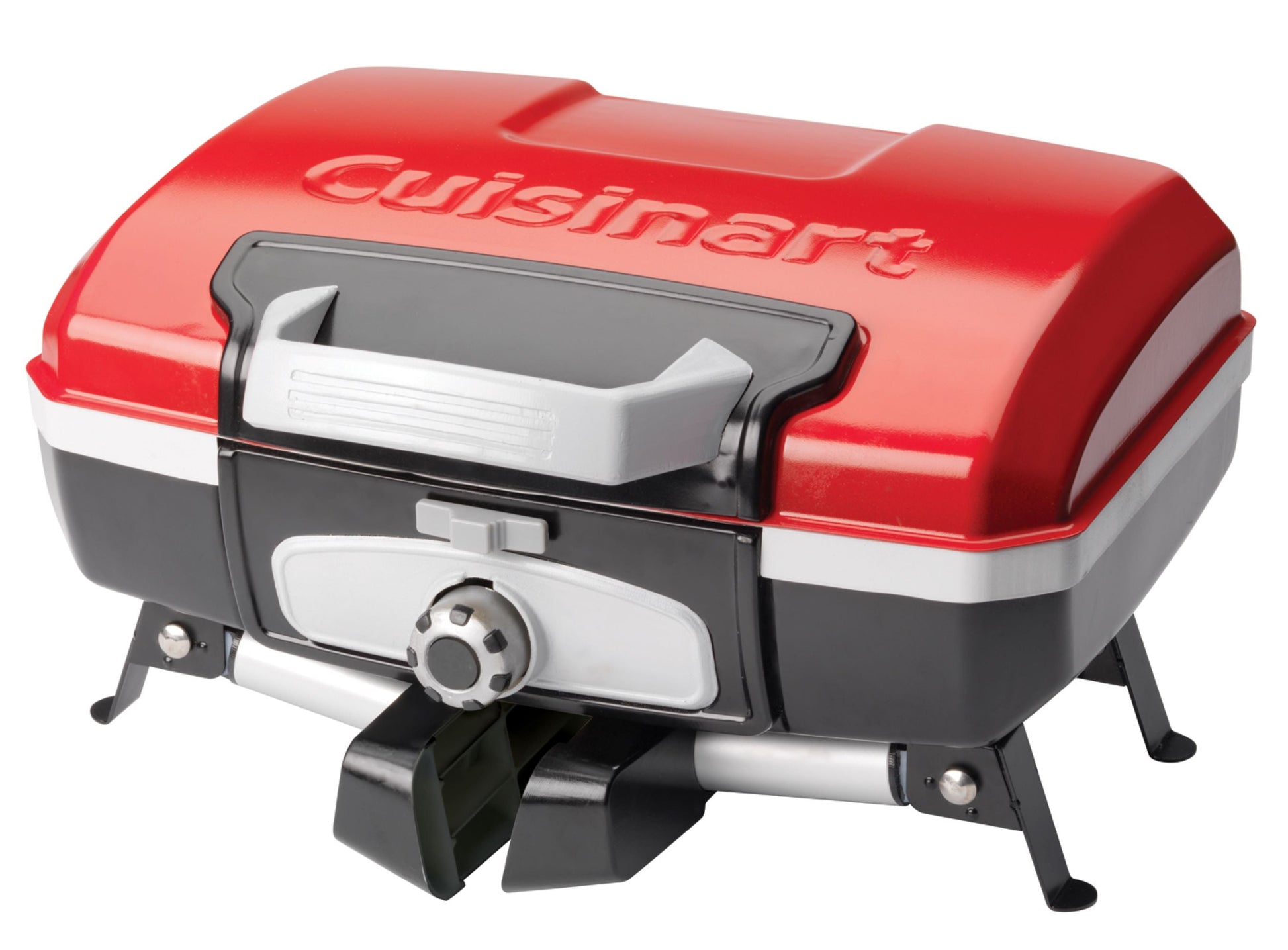 Cuisinart 150-Sq in Red Portable Liquid Propane Grill CGG-180T