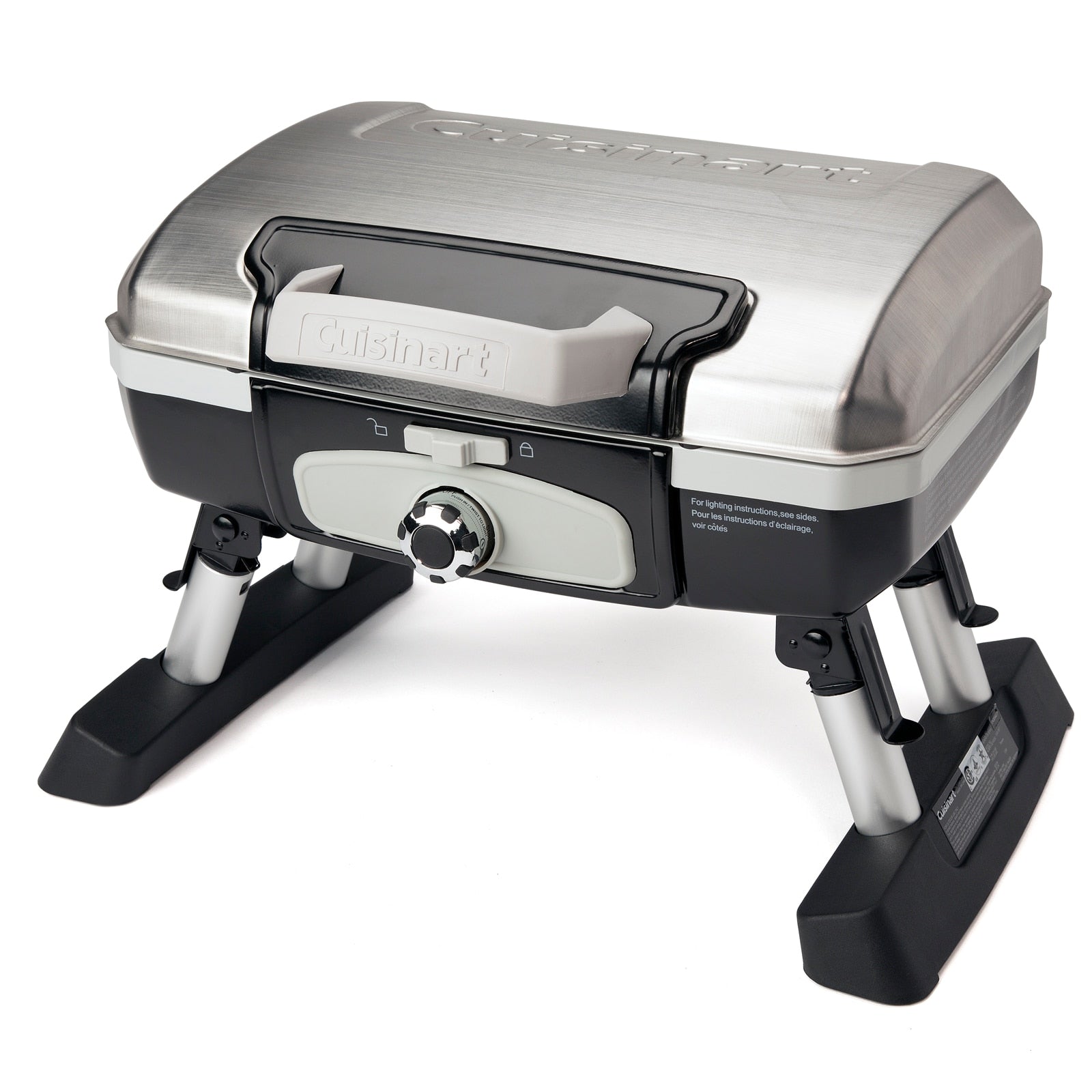 Cuisinart 150-Sq in Stainless Steel Portable Liquid Propane Grill CGG-180TS
