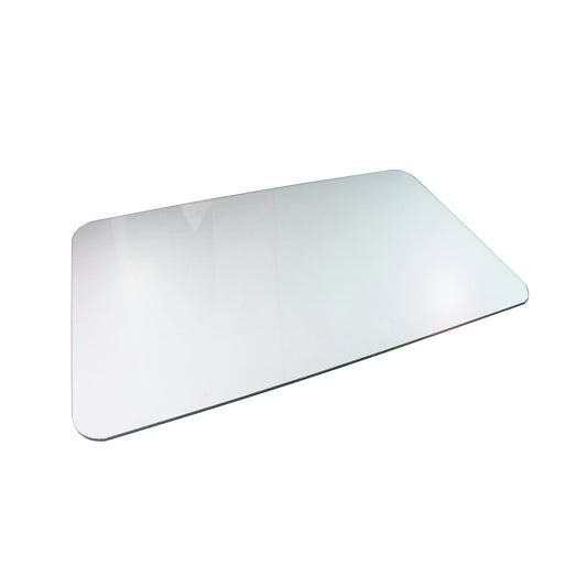 Floortex 40-in x 53-in Clear Glass Indoor Chair Mat