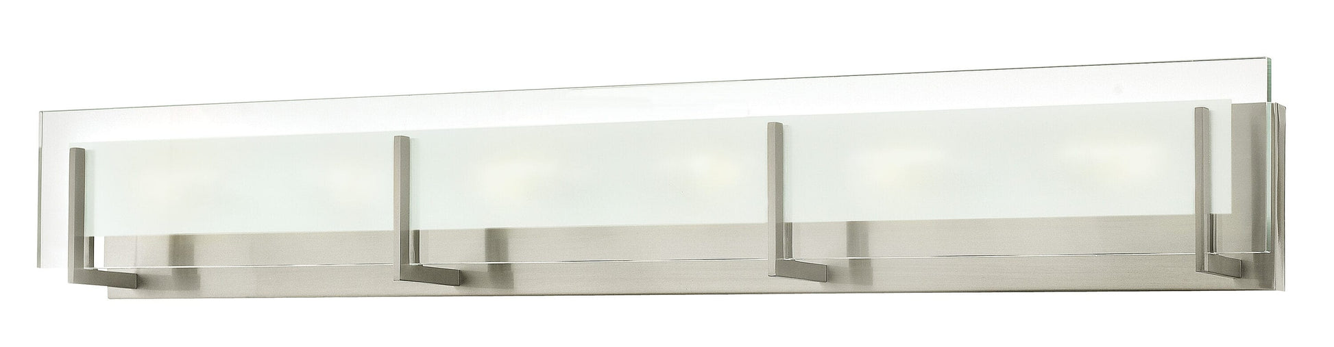 Hinkley Latitude 37.5-in 6 -Light Brushed Nickel Modern/contemporary Vanity light