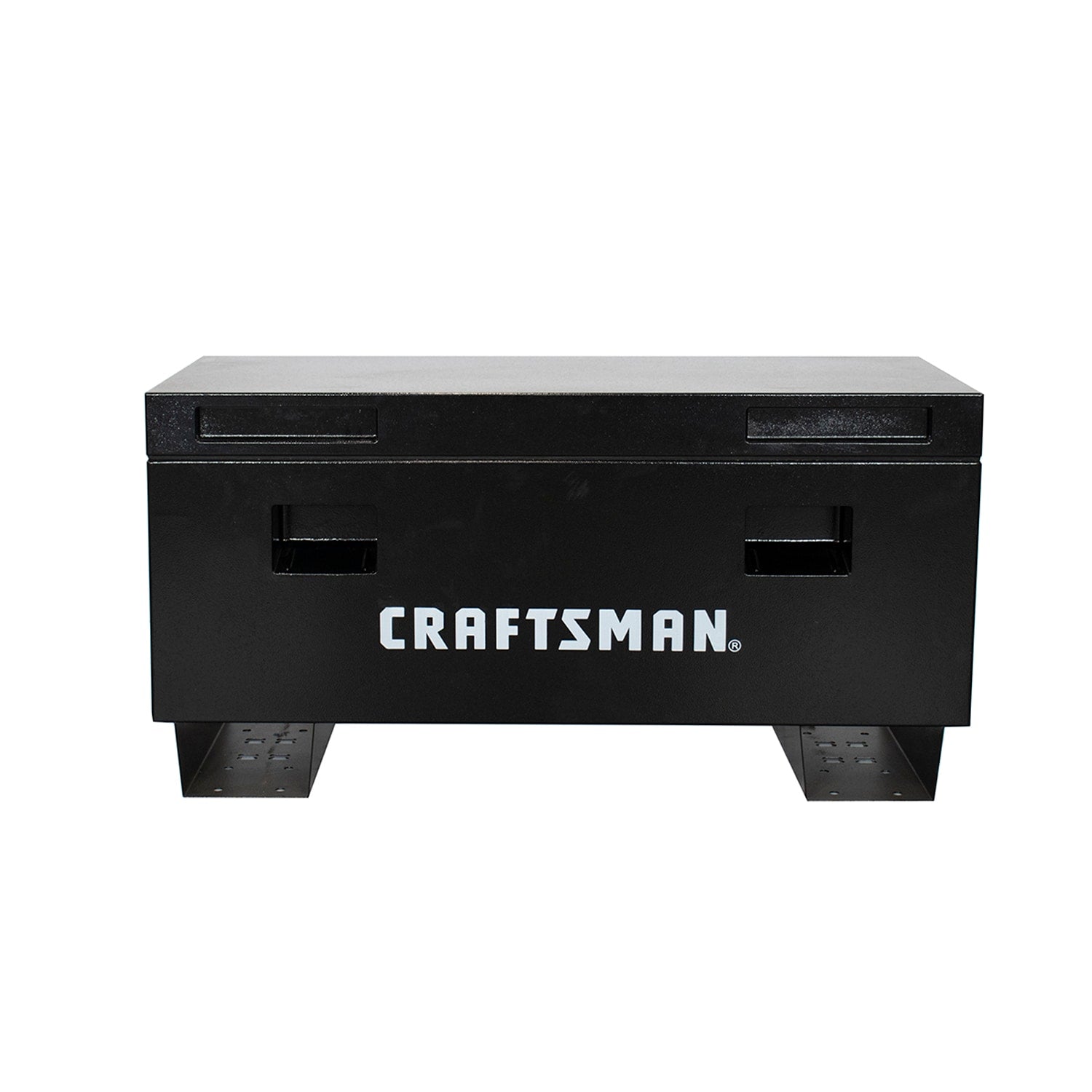 CRAFTSMAN 35.83-in W x 15.75-in L x 18.31-in H Black Steel Jobsite Box CMXQCHS36B