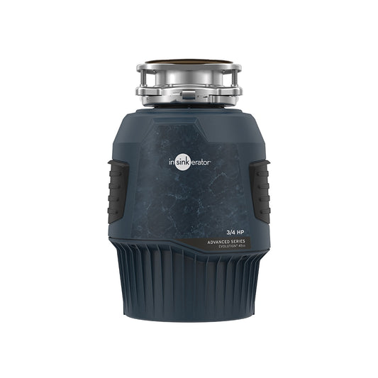 InSinkErator Evolution 45ss Advanced Series Continuous Feed 3/4-HP Septic Safe Non-corded Garbage Disposal with Noise Insulation EVOLUTION 45SS