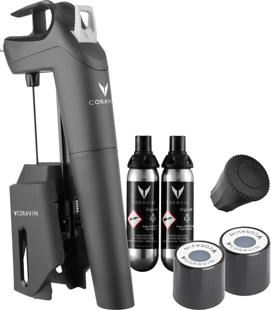 Coravin - Timeless Three+ Wine Preservation System - Black