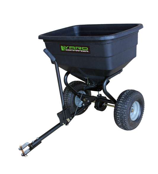 Yard Commander 200-lb Capacity Broadcast Tow-Behind Spreader YTL-014-984
