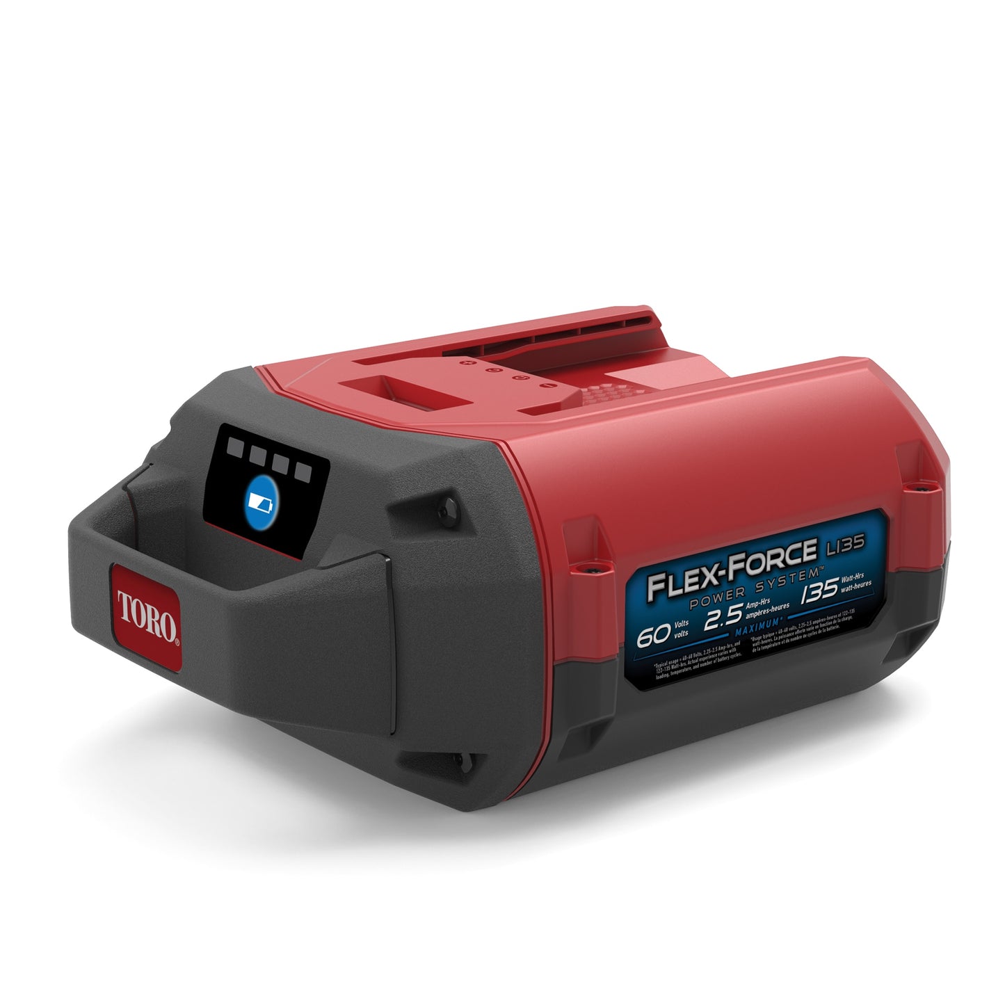 Toro 60-Volt 2.5 Ah, Lithium Ion (li-ion) 135-Watt Battery 88625