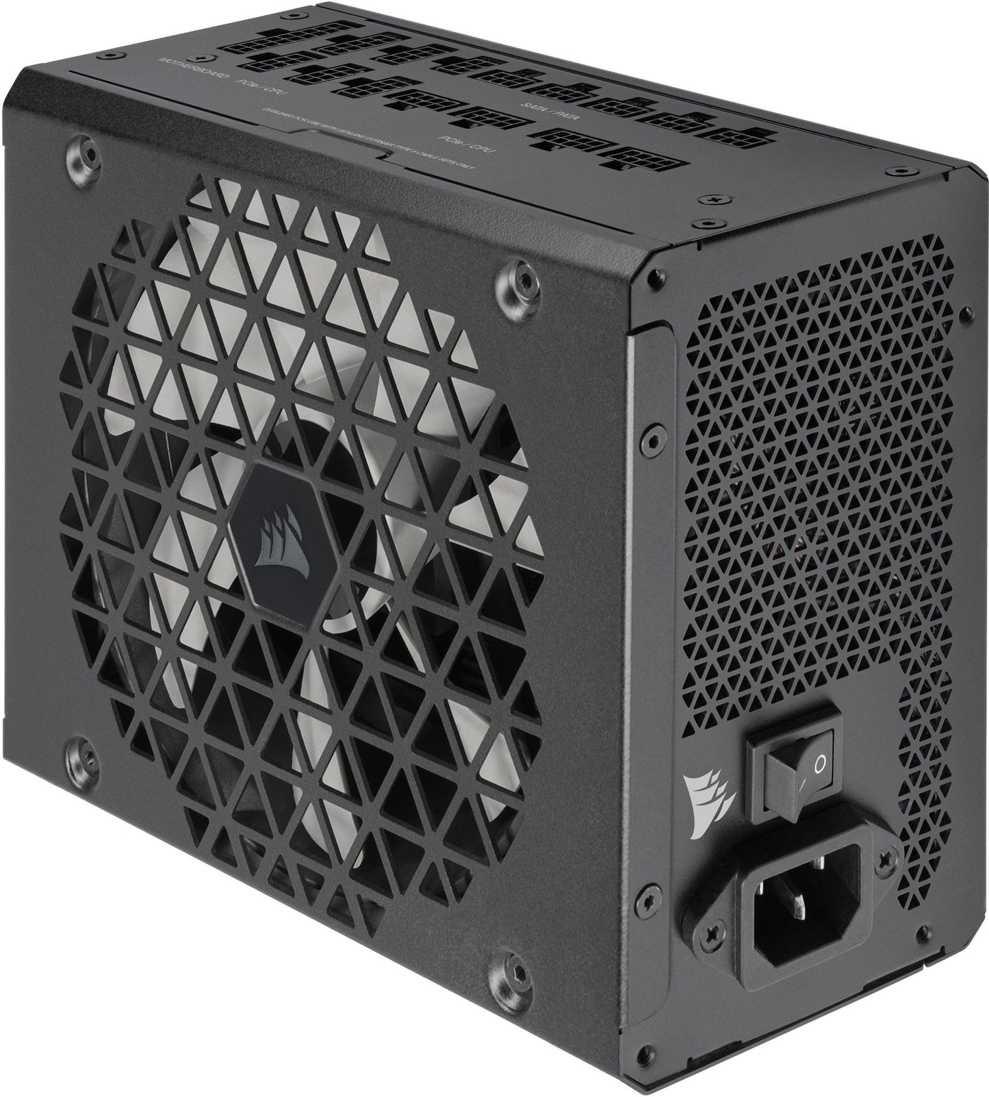 CORSAIR - RMx Shift Series RM1200x 80 Plus Gold Fully Modular ATX Power Supply with Modular Side Interface - Black