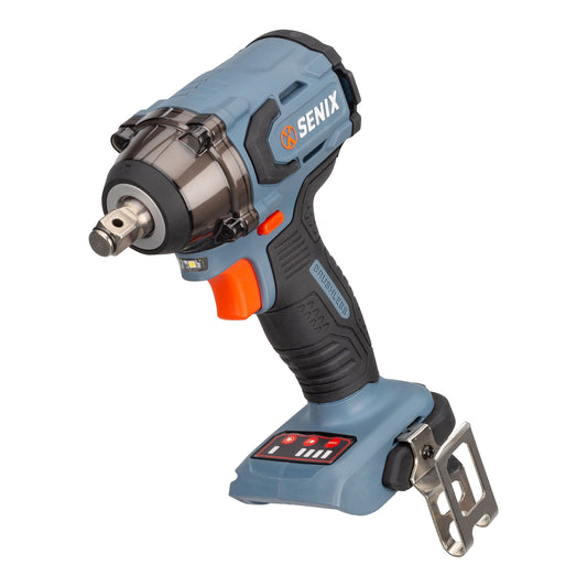 SENIX X2 20-volt Variable Speed Brushless 1/2-in square Drive Cordless Impact Wrench (Bare Tool) PDWX2-M2-0