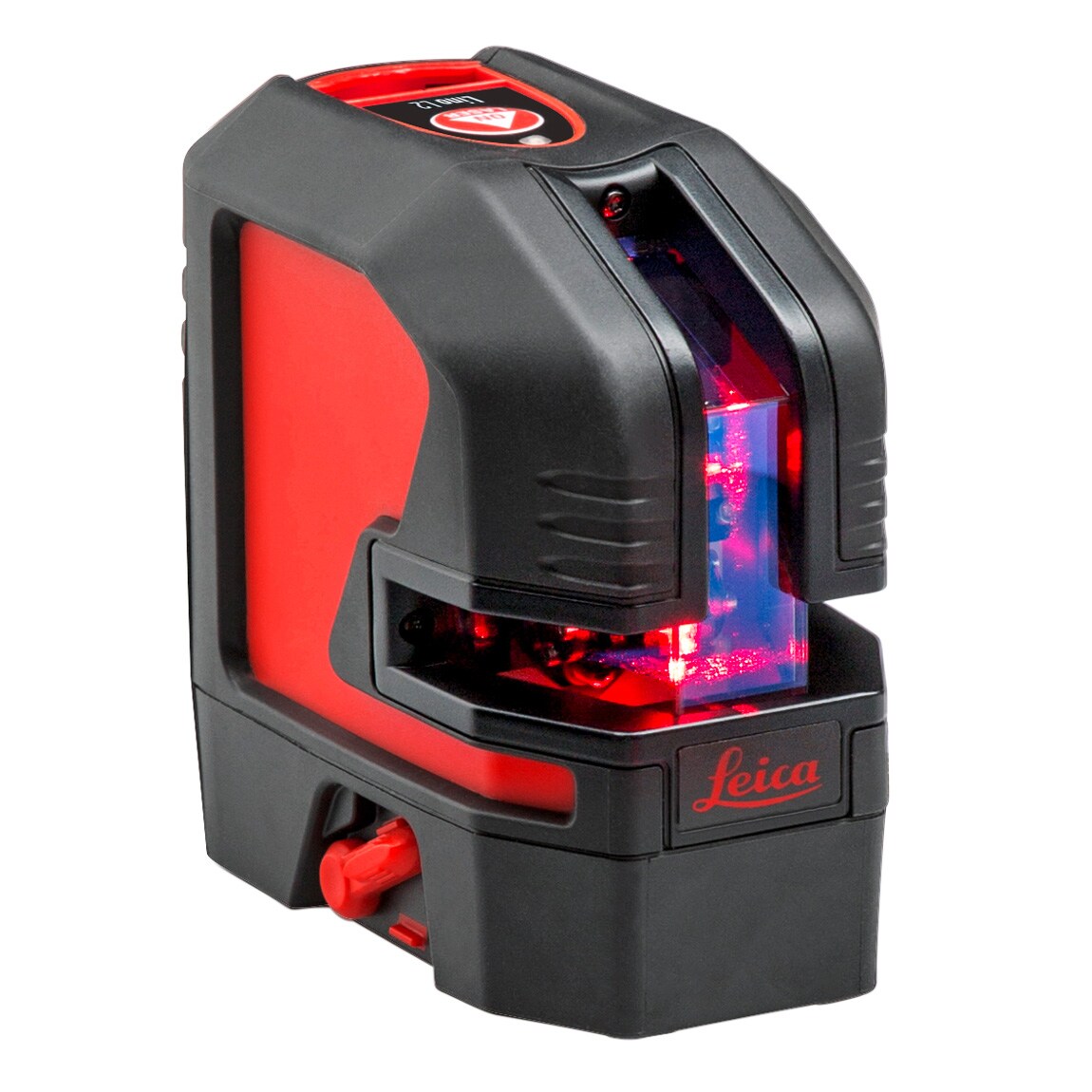 Leica Geosystems 80-ft Red Self-Leveling Cross-line/with Plumb Points Laser Level L2