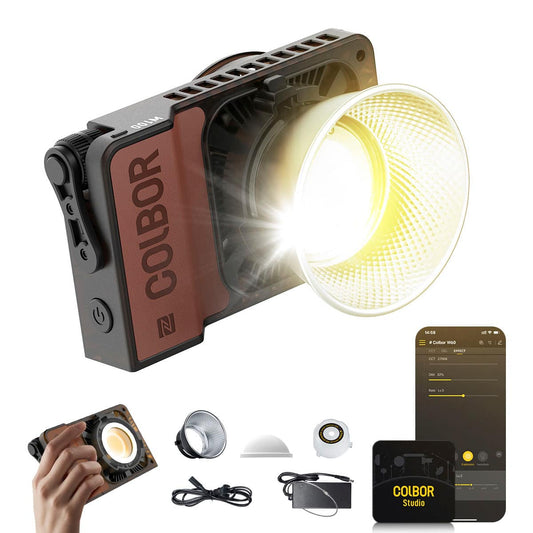 COLBOR Wonder W100 Bi-Color Pocket COB Video Light