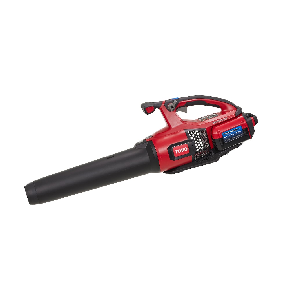 Toro Flex-Force 60-volt Max 605-CFM 157-MPH Battery Handheld Leaf Blower 4 Ah (Battery and Charger Included) 51822