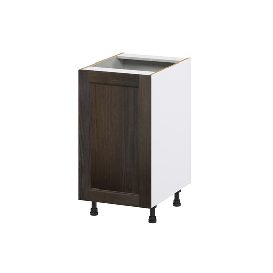 Hugo&Borg Montclaire 18-in W x 34.5-in H x 24-in D Chestnut Pull-out cabinet Base Fully assembled Cabinet (Recessed Panel Shaker)