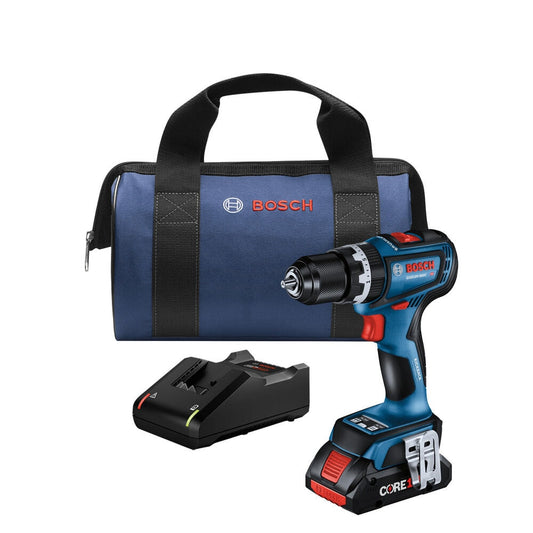 Bosch 1/2-in 18-volt 4-Amp Variable Speed Brushless Cordless Hammer Drill (1-Battery Included) GSB18V-800CB14