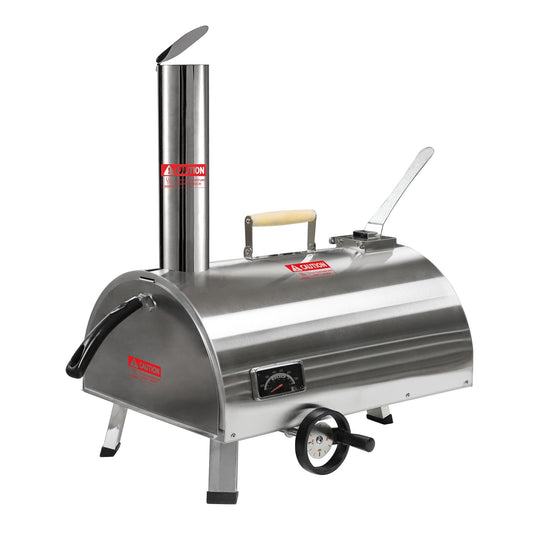 BABOOM Stainless steel Hearth Wood pellet Outdoor Pizza Oven