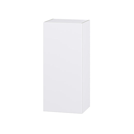 Hugo&Borg Lasalle 18-in W x 40-in H x 14-in D Bright White Slab Wall Fully assembled Cabinet Flat Panel