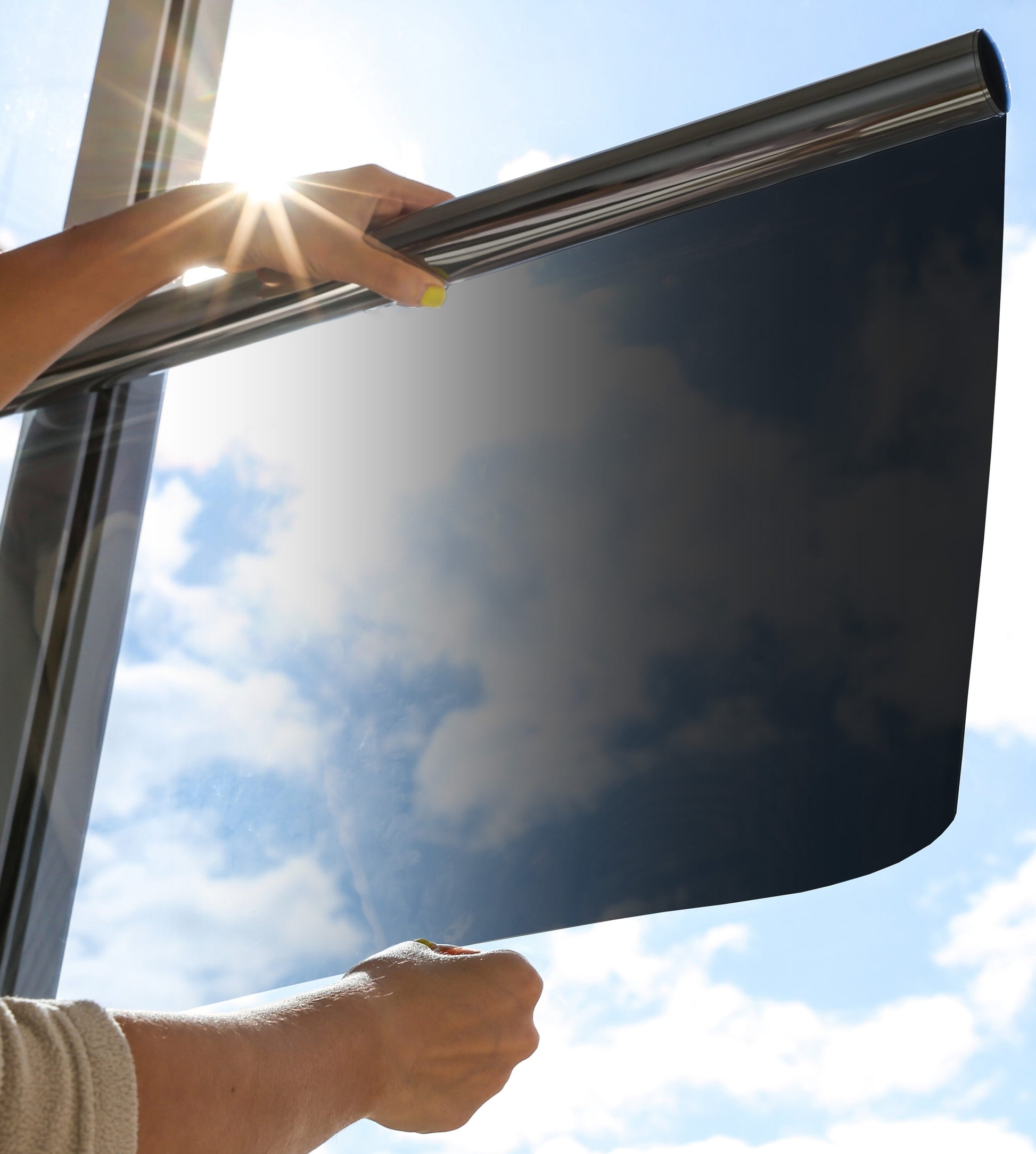 Stealth Tint Transition Window Tint 60-in x 72-in Transition Window Tint Glare-control Window Film Kit