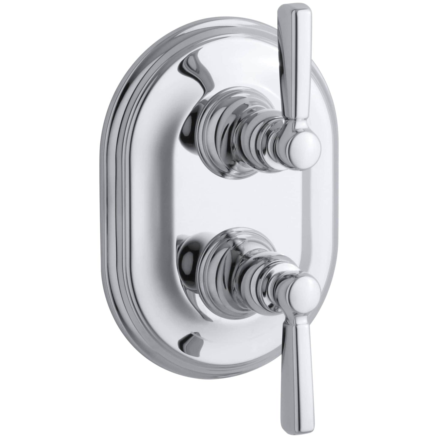KOHLER Polished Chrome 2 -Handle Lever Shower Faucet Handle