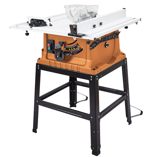 WhizMax 8-in 13-Amp 120-Volt Corded Portable Jobsite Table Saw with Fixed Stand PHO-12G68P4S