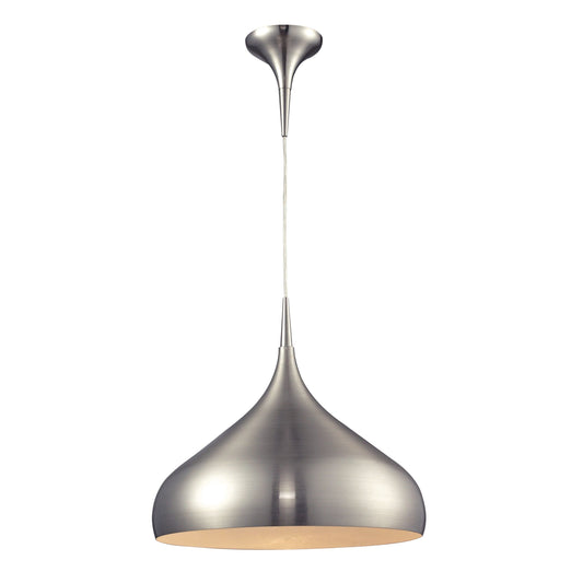 Westmore by ELK Lighting Cuckoo Satin Nickel Modern/contemporary Geometric Hanging Pendant light