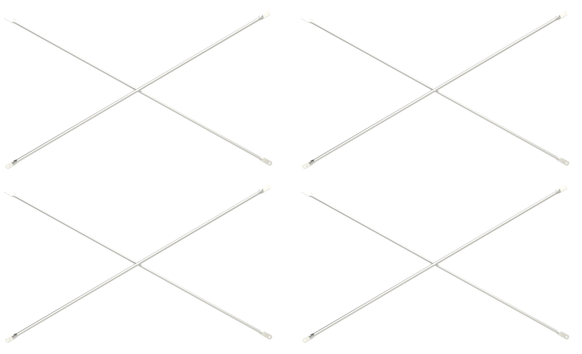 Build Frames Steel 1-in Cross Brace For Scaffolding 4-Pack BR0748HP4+BFL