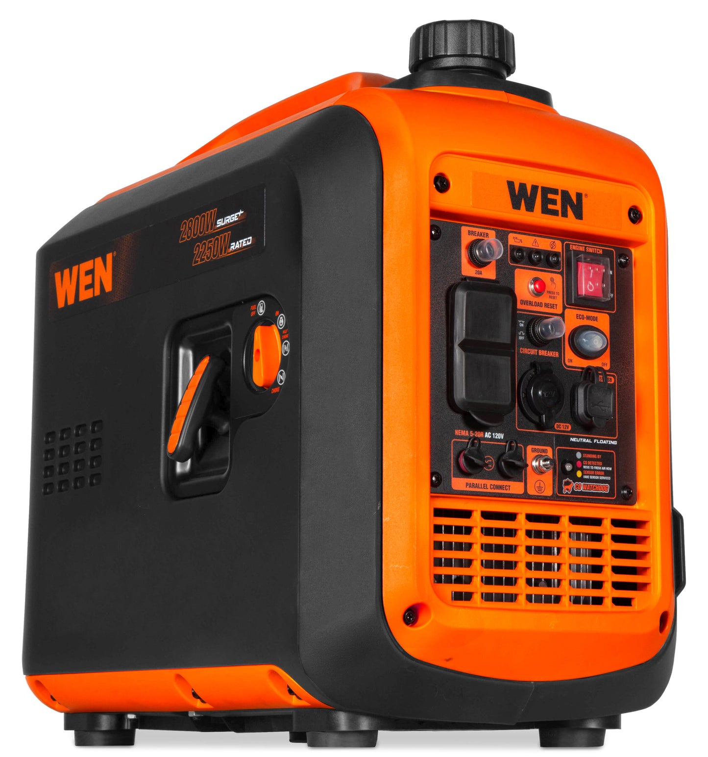 WEN Super Quiet Inverter 2800 -Watt Single Fuel (Gasoline) Inverter Generator
