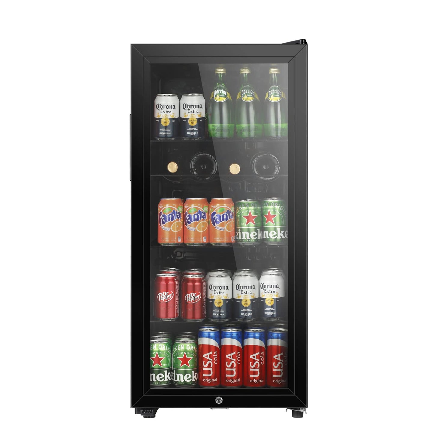 Jeremy Cass 33.6 Gallon(s) Black Beverage cooler