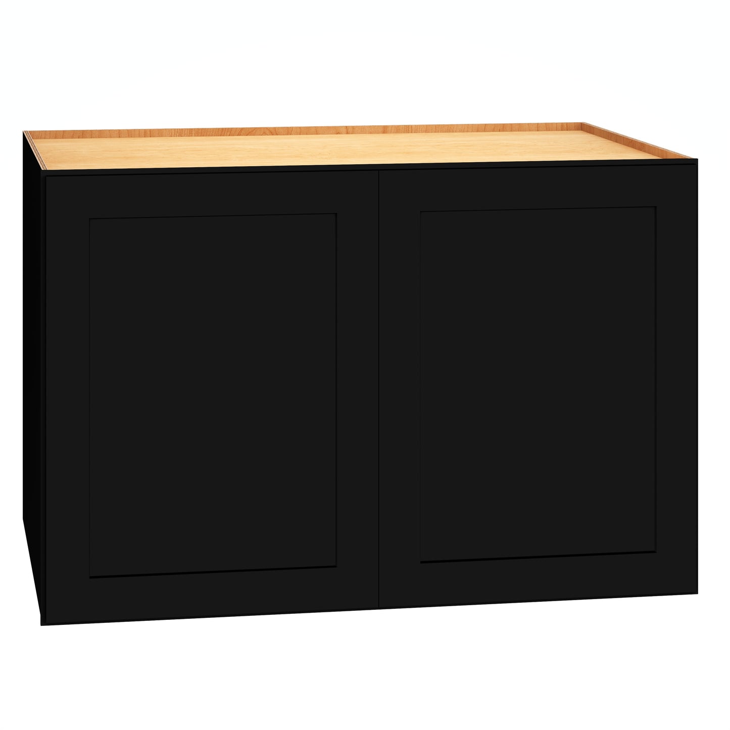 Diamond Express Jamestown 36-in W x 24-in H x 24-in D Black Wall Fully assembled Plywood Cabinet Recessed Panel